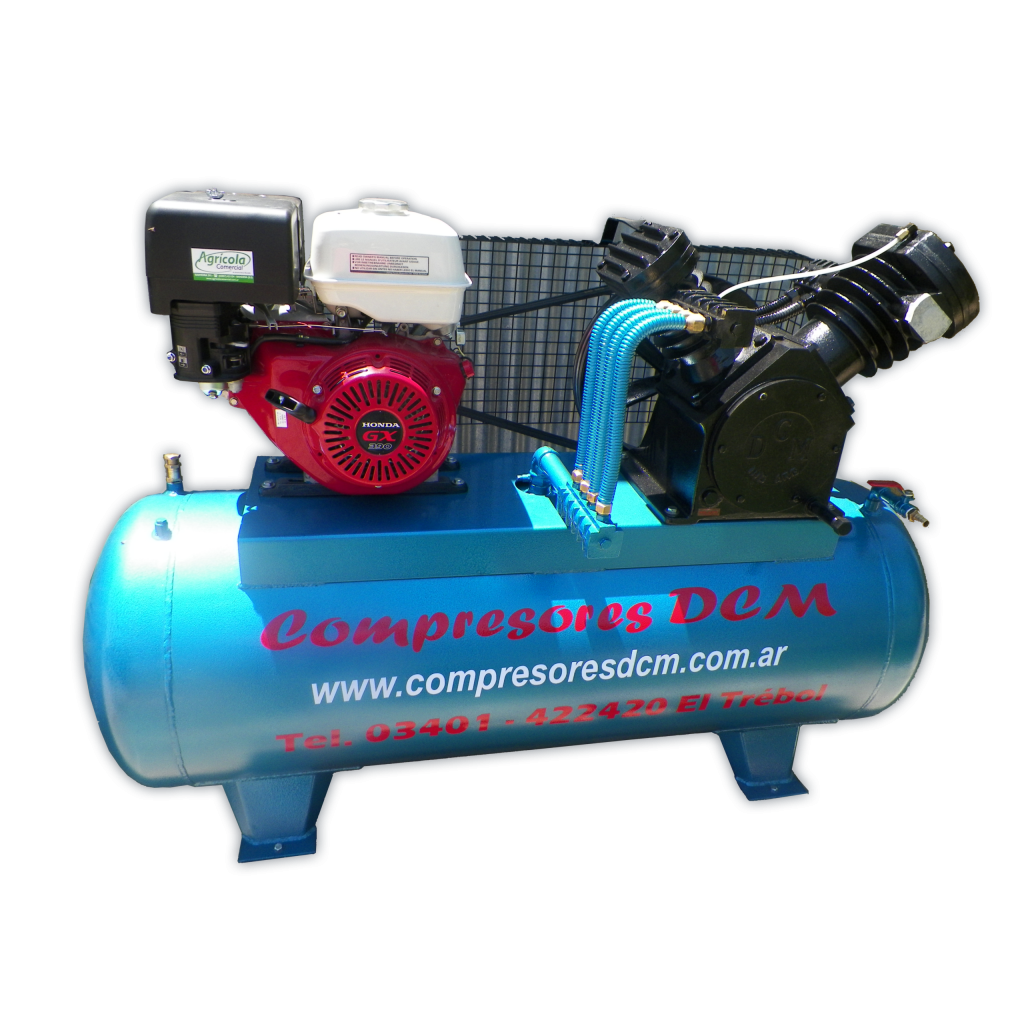 Compresor de 5, 5 HP ( motor a explosion)